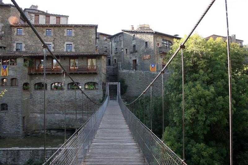 El Solei De Rupit Villa Bagian luar foto
