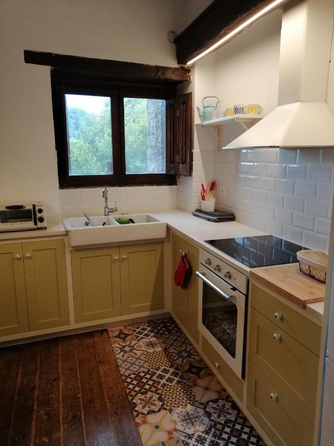 El Solei De Rupit Villa Bagian luar foto