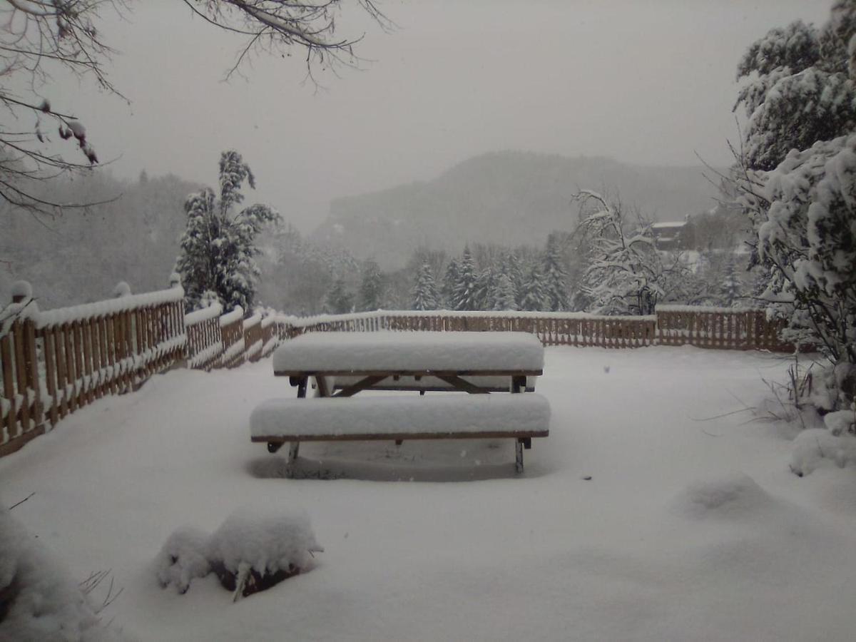 El Solei De Rupit Villa Bagian luar foto