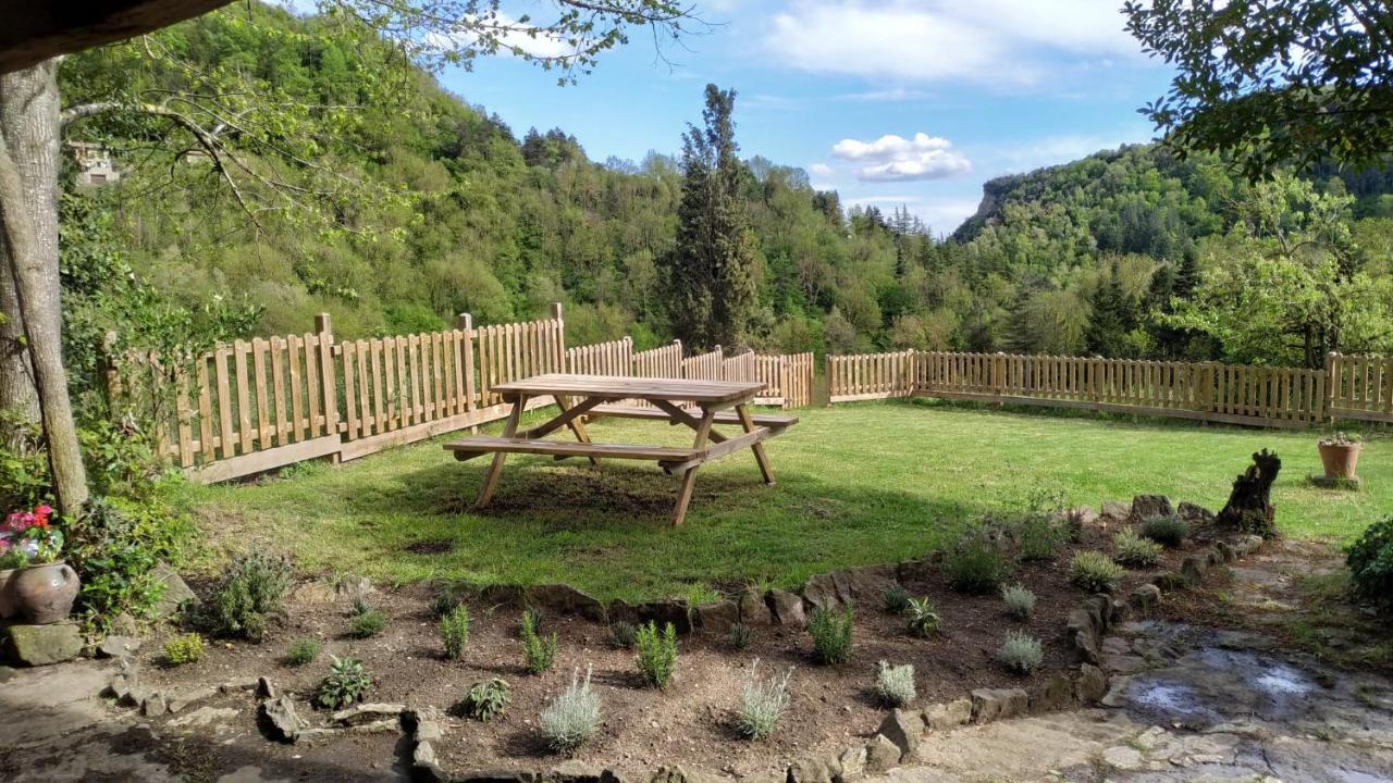 El Solei De Rupit Villa Bagian luar foto